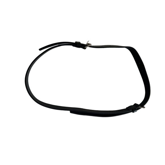 DION LEE Double Buckle Belt in Black - Picture 3 of 5